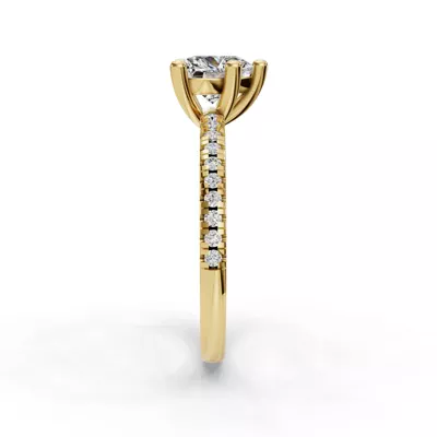 Kennedy Pave Engagement Ring