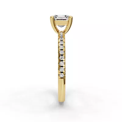 Kennedy Pave Engagement Ring