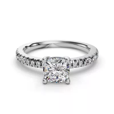 Kennedy Pave Engagement Ring
