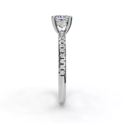 Kennedy Pave Engagement Ring