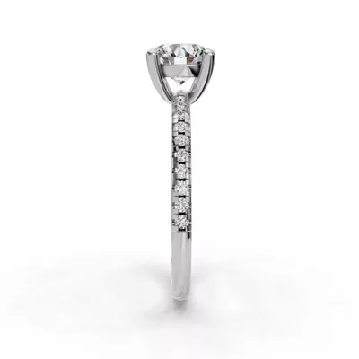 Kennedy Pave Engagement Ring