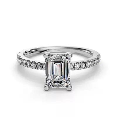Kennedy Pave Engagement Ring