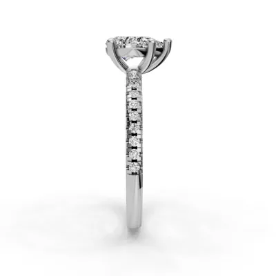 Kennedy Pave Engagement Ring