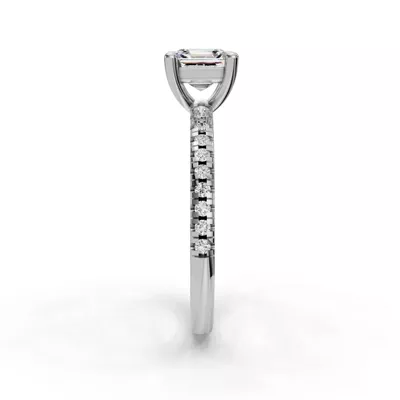 Kennedy Pave Engagement Ring