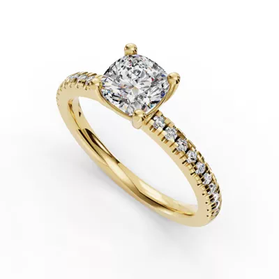 Kennedy Pave Engagement Ring