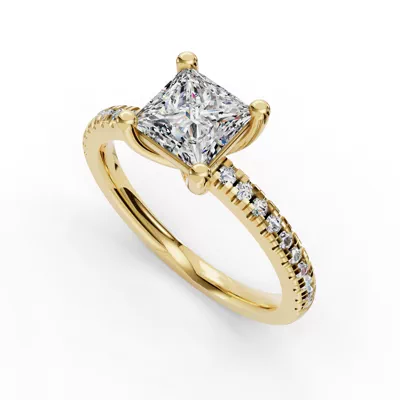 Kennedy Pave Engagement Ring