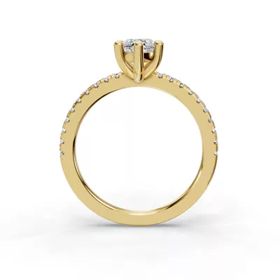 Kennedy Pave Engagement Ring