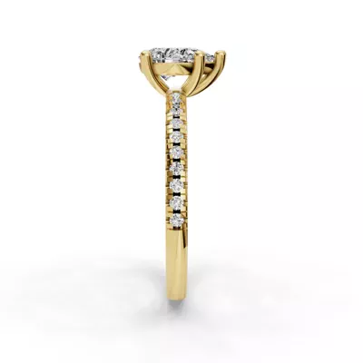 Kennedy Pave Engagement Ring