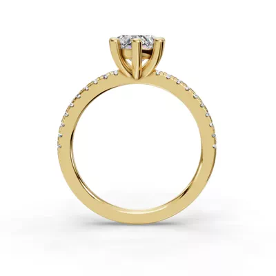 Kennedy Pave Engagement Ring