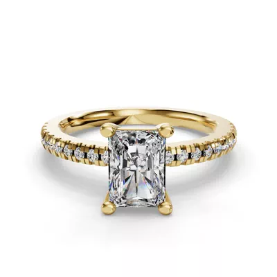 Kennedy Pave Engagement Ring