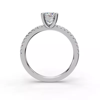 Kennedy Pave Engagement Ring