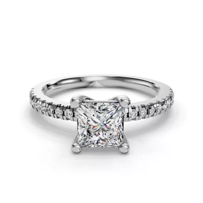Kennedy Pave Engagement Ring