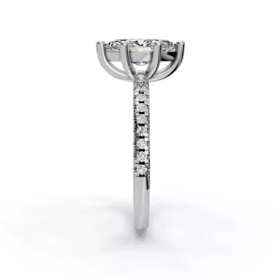 Kennedy Pave Engagement Ring