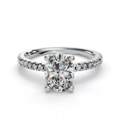 Kennedy Pave Engagement Ring