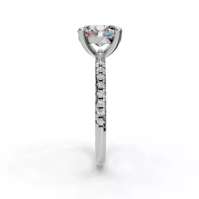 Kennedy Pave Engagement Ring