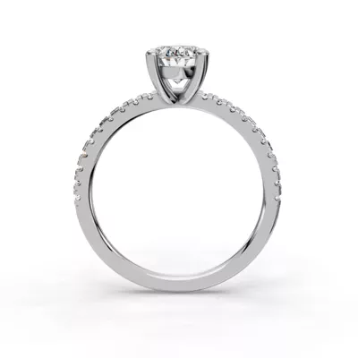 Kennedy Pave Engagement Ring