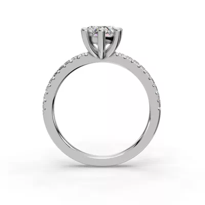 Kennedy Pave Engagement Ring