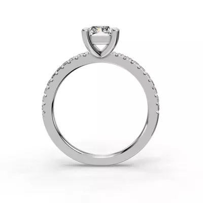 Kennedy Pave Engagement Ring