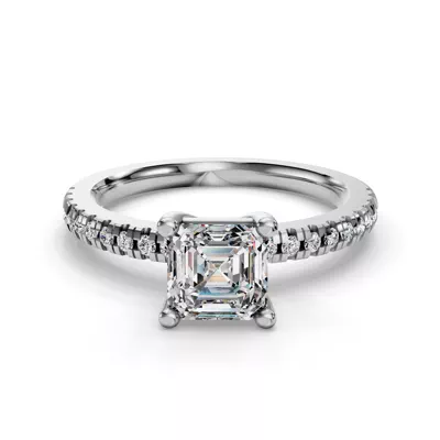 Kennedy Pave Engagement Ring