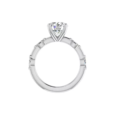 Navy Engagement Ring