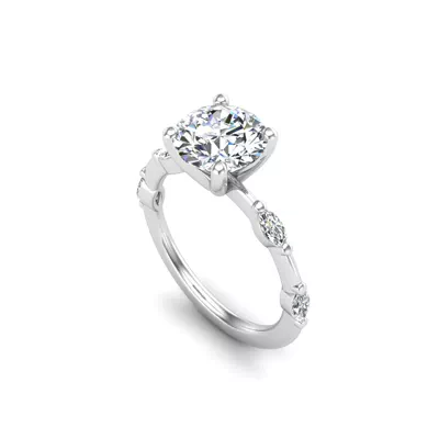 Navy Engagement Ring