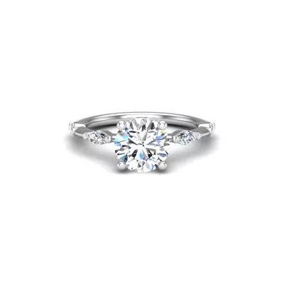 Navy Engagement Ring