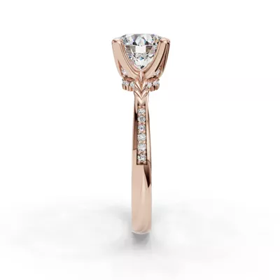 Jolene Pave Engagement Ring