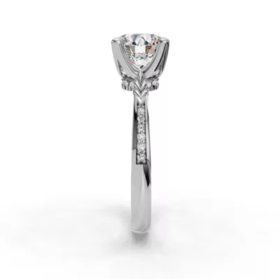 Jolene Pave Engagement Ring