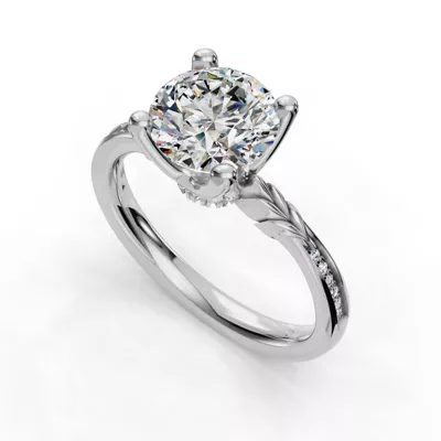 Jolene Pave Engagement Ring