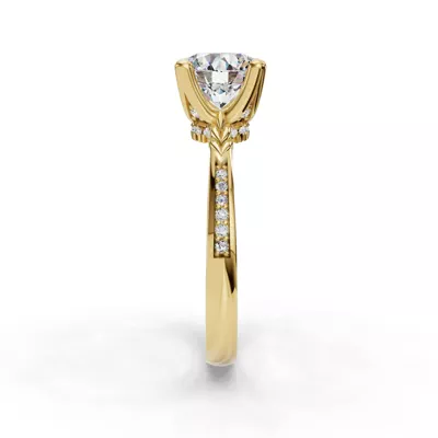 Jolene Pave Engagement Ring