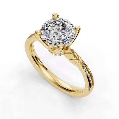 Jolene Pave Engagement Ring