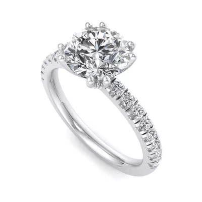 Marlee Pave Engagement Ring