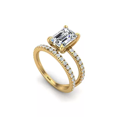 Nadia Pave Engagement Ring