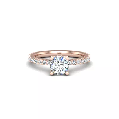 Kenzie Shared Prong Engagement Ring