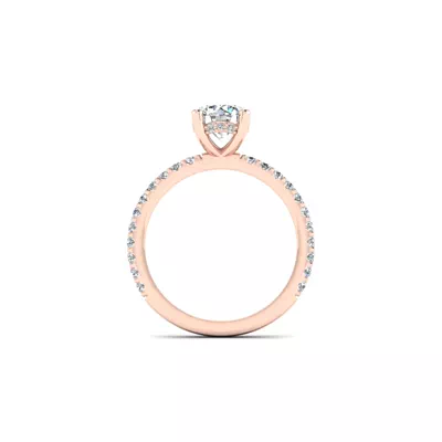 Kenzie Shared Prong Engagement Ring