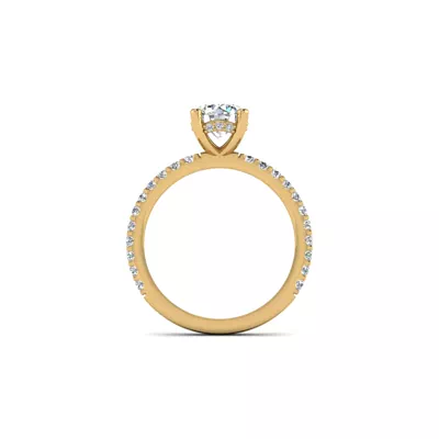 Kenzie Shared Prong Engagement Ring
