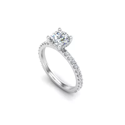 Kenzie Shared Prong Engagement Ring
