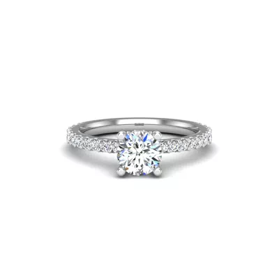 Kenzie Shared Prong Engagement Ring