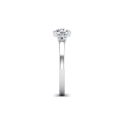 Oaklee 3 Stone Engagement Ring