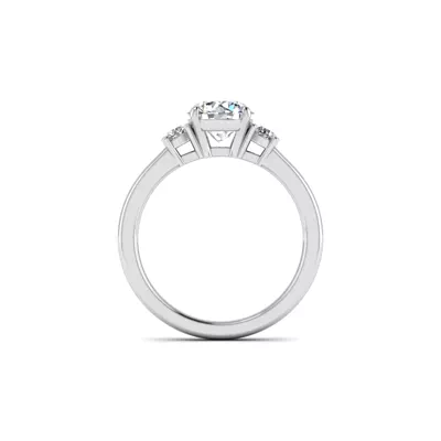 Oaklee 3 Stone Engagement Ring