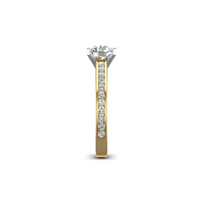 Lyra Channel Engagement Ring