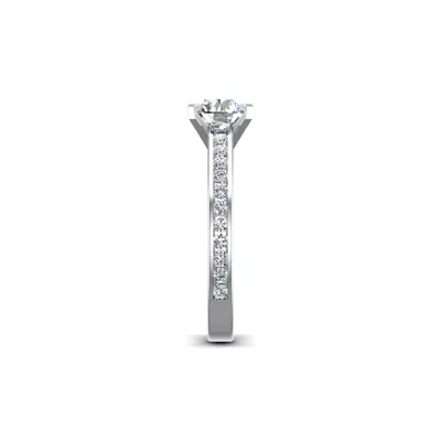 Lyra Channel Engagement Ring