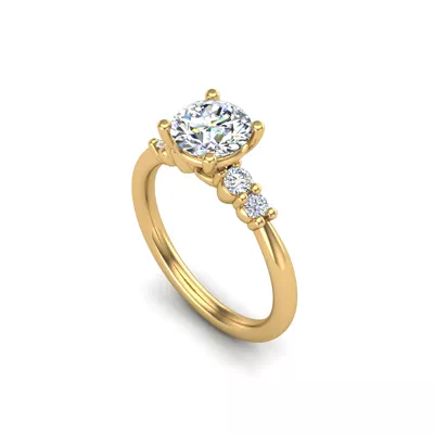 Madelynn 5-Stone Ring