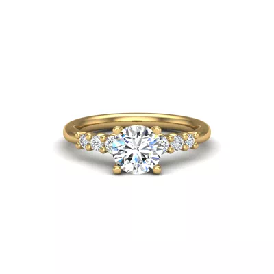 Angel 7 Stone Ring