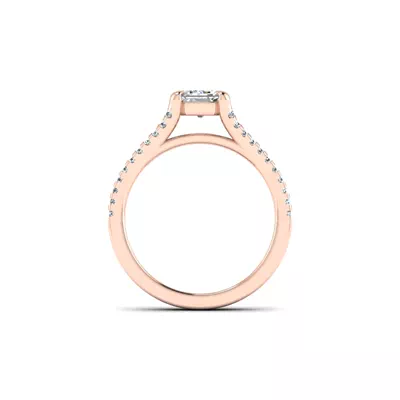 Edith Split Shank Engagement Ring