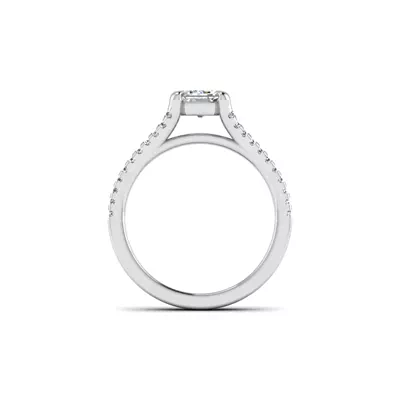 Edith Split Shank Engagement Ring