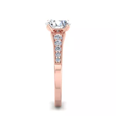 Xiamora Pave Engagement Ring