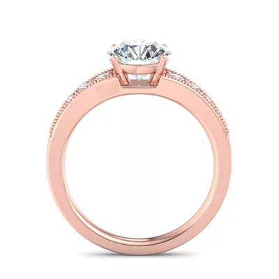 Xiamora Pave Engagement Ring
