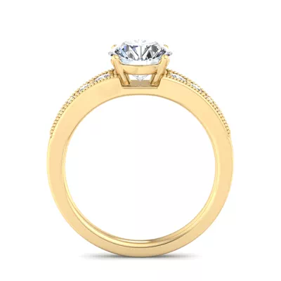 Xiamora Pave Engagement Ring