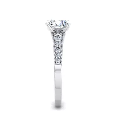 Xiamora Pave Engagement Ring